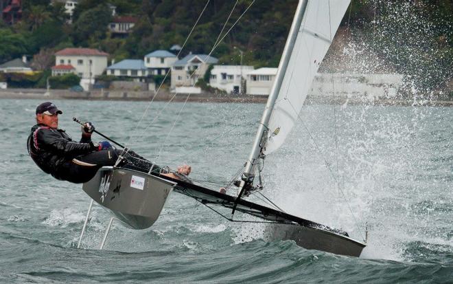 Scott Barker - 3rd 2013 Internationals - 2013 Swire Shipping International Paper Tiger Catamaran Championships © Phil Benge